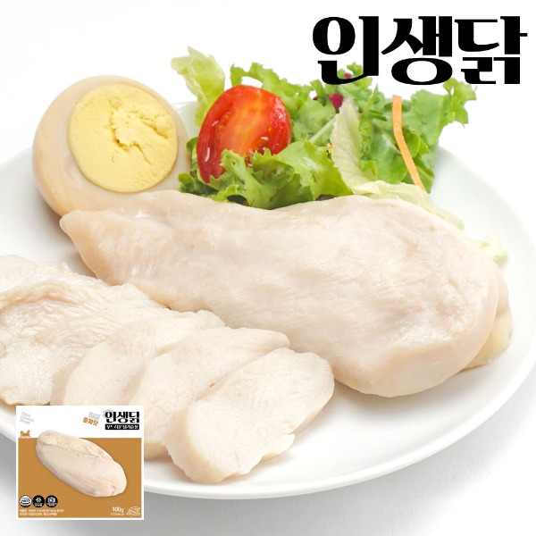인생닭 훈제 닭가슴살 오리지널 3kg (100gX30팩)