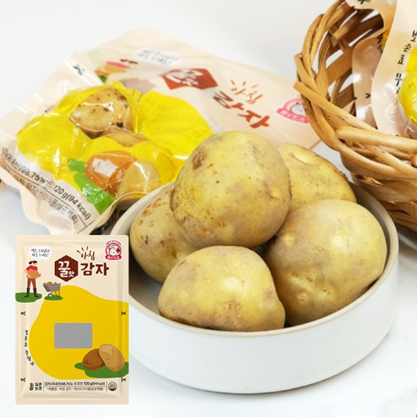 바로드숑 아침 꿀 감자 120g 10팩(실온보관)